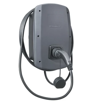 Weidmüller AC SMART Eco elektromos autó fali töltő (22kW, 5M-es Type 2 Kábel, APP, DC-túlfesz. védelem)