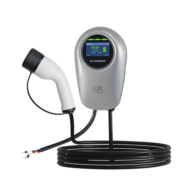 Boult Smart Wallbox 22 kW elektromos autó fali töltő (22kW, 5M-es Type 2 Kábel, WiFi, APP, RFID, DC-védelem)