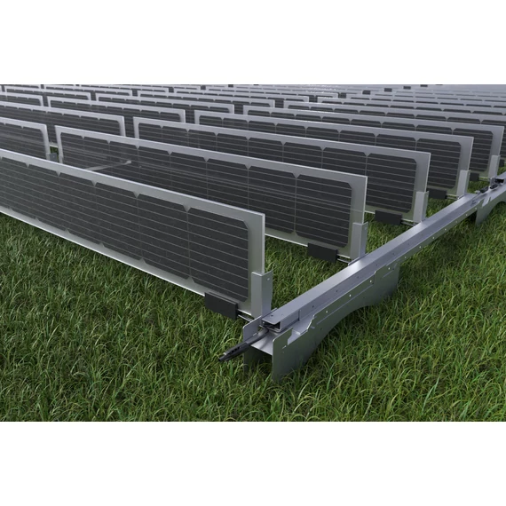 Over Easy Solar - vertikális napelemrendszer
