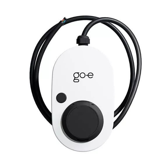 go-e Charger Gemini 22 kW elektromos autó fali töltő (22kW, Type 2 aljzat, APP, beépített mérőóra, WLAN, OCPP 1.6, DC-Védelem, opc. Energiamenedzsment)