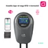 Kép 4/7 - Boult Wallbox 11 kW elektromos autó fali töltő (11kW, 5M-es Type 2 Kábel, WiFi, APP, RFID, DC-védelem)