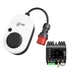 Kép 1/8 - go-e Charger Gemini Flex 11 kW elektromos autó hordozható fali töltő + go-e Controller (Csomagajánlat: fali töltő és controller, hálózatfigyeléshez és napelemhez) 